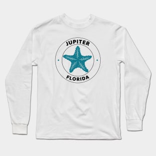 Jupiter, Florida Starfish Long Sleeve T-Shirt